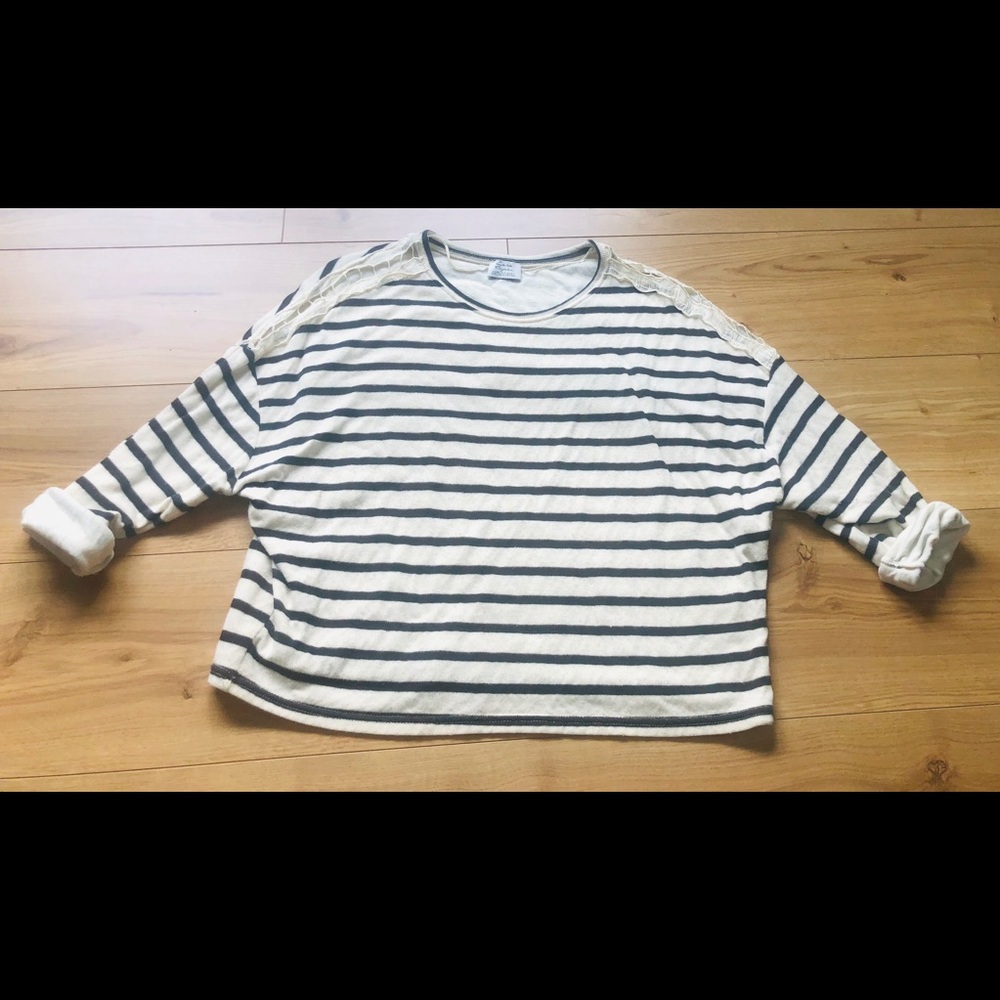 Nautical Stripe Knit Top